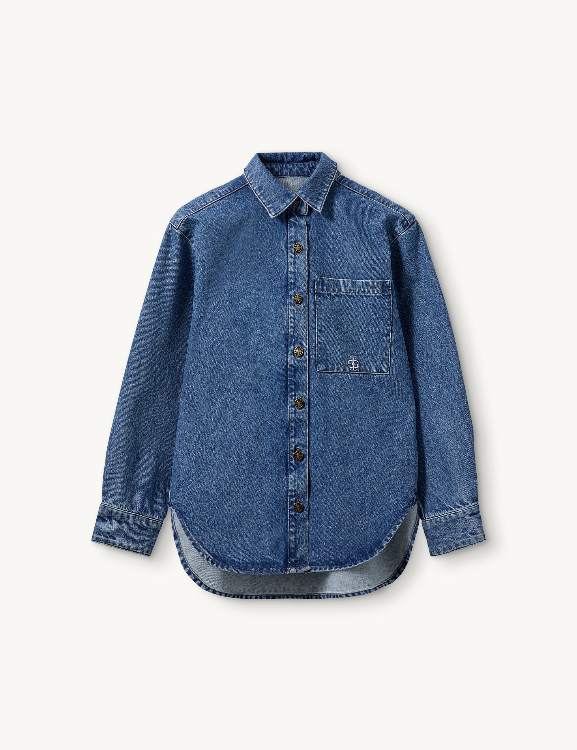Darcy Jacket Washed Blue