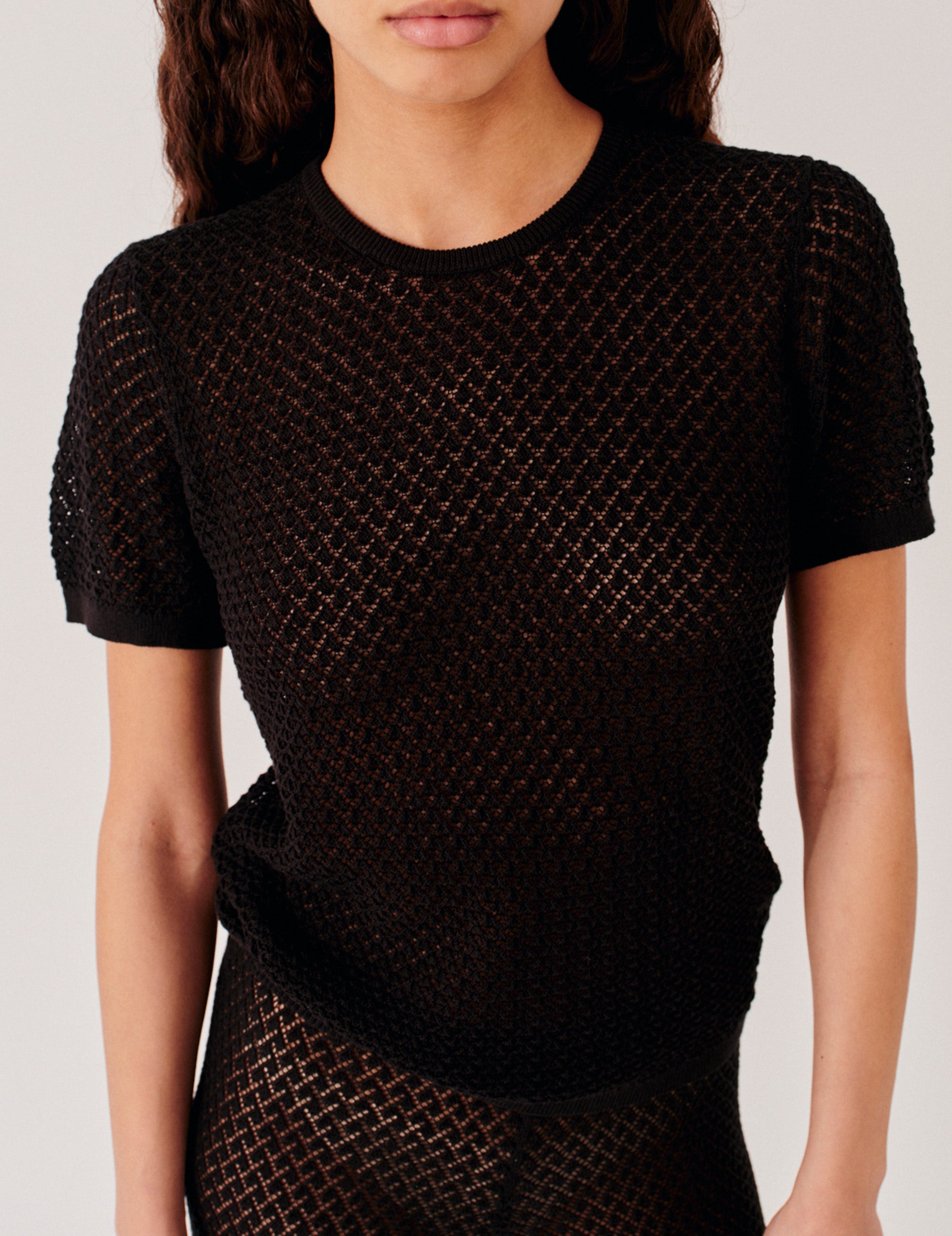Tanzania Mini Tee Black