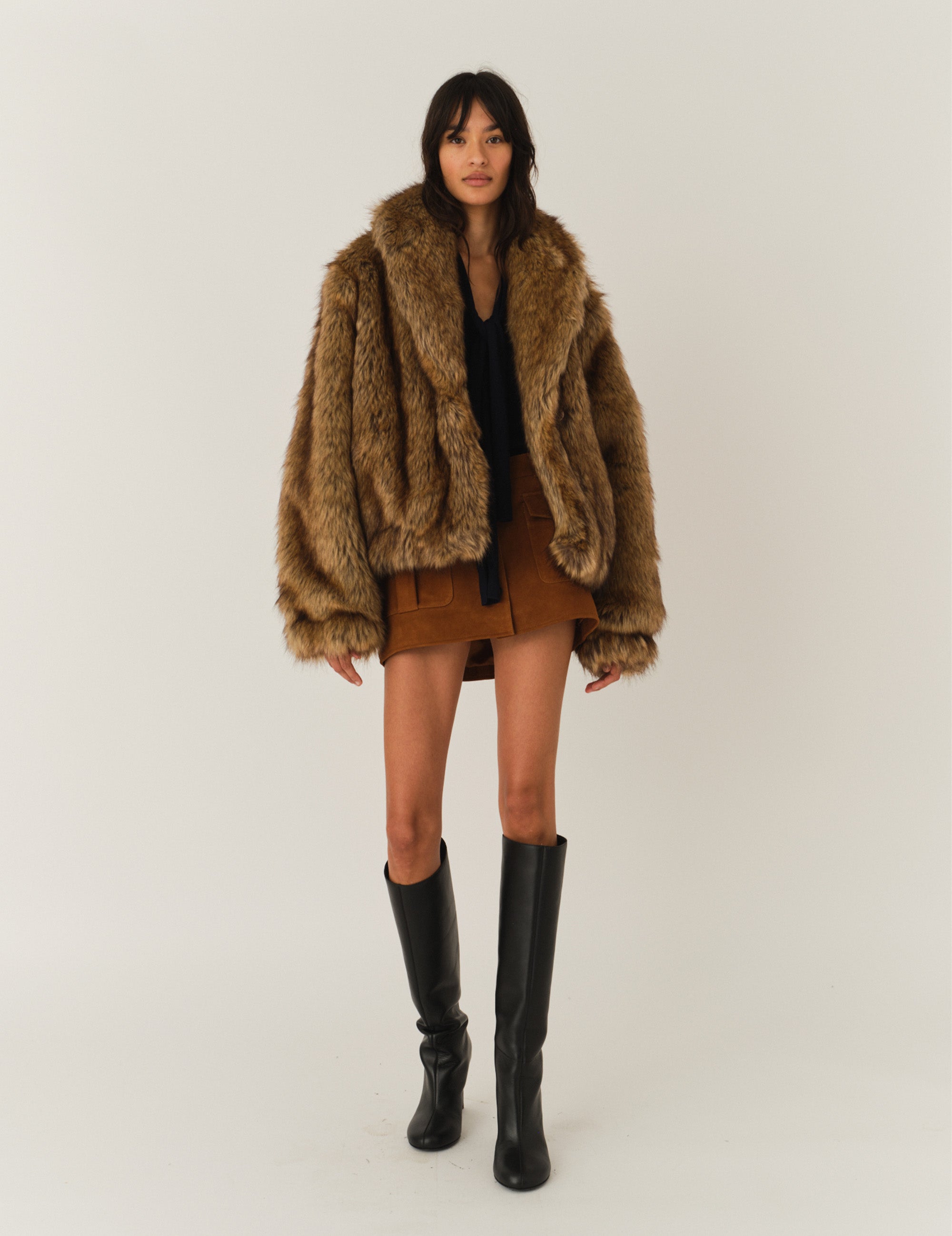 Damiy Coat Brown