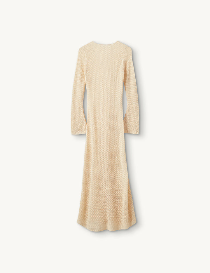 Tanzania Dress Bone 4 / Bone