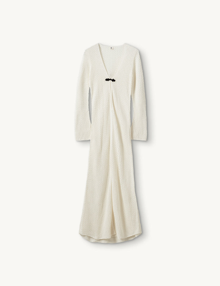 Tanzania Dress Cream 6 / Cream