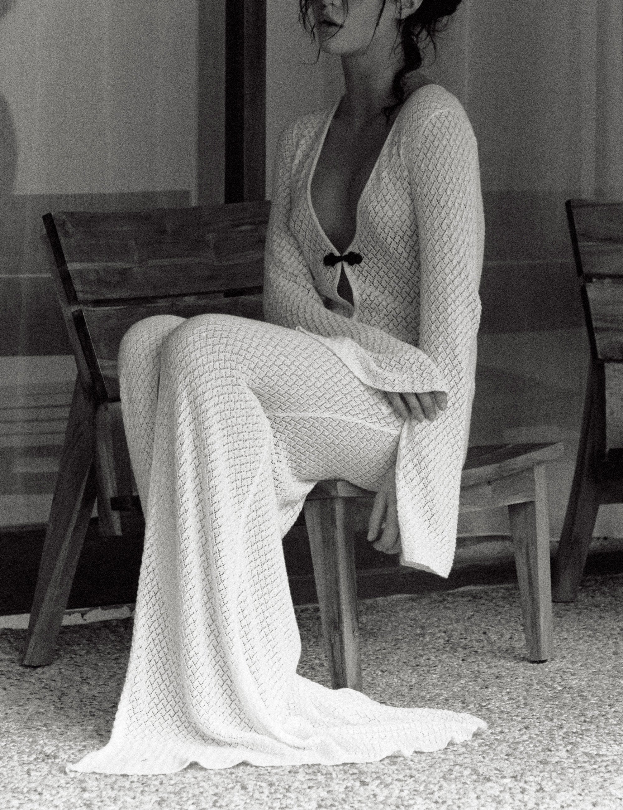 Tanzania Long Gown Cream