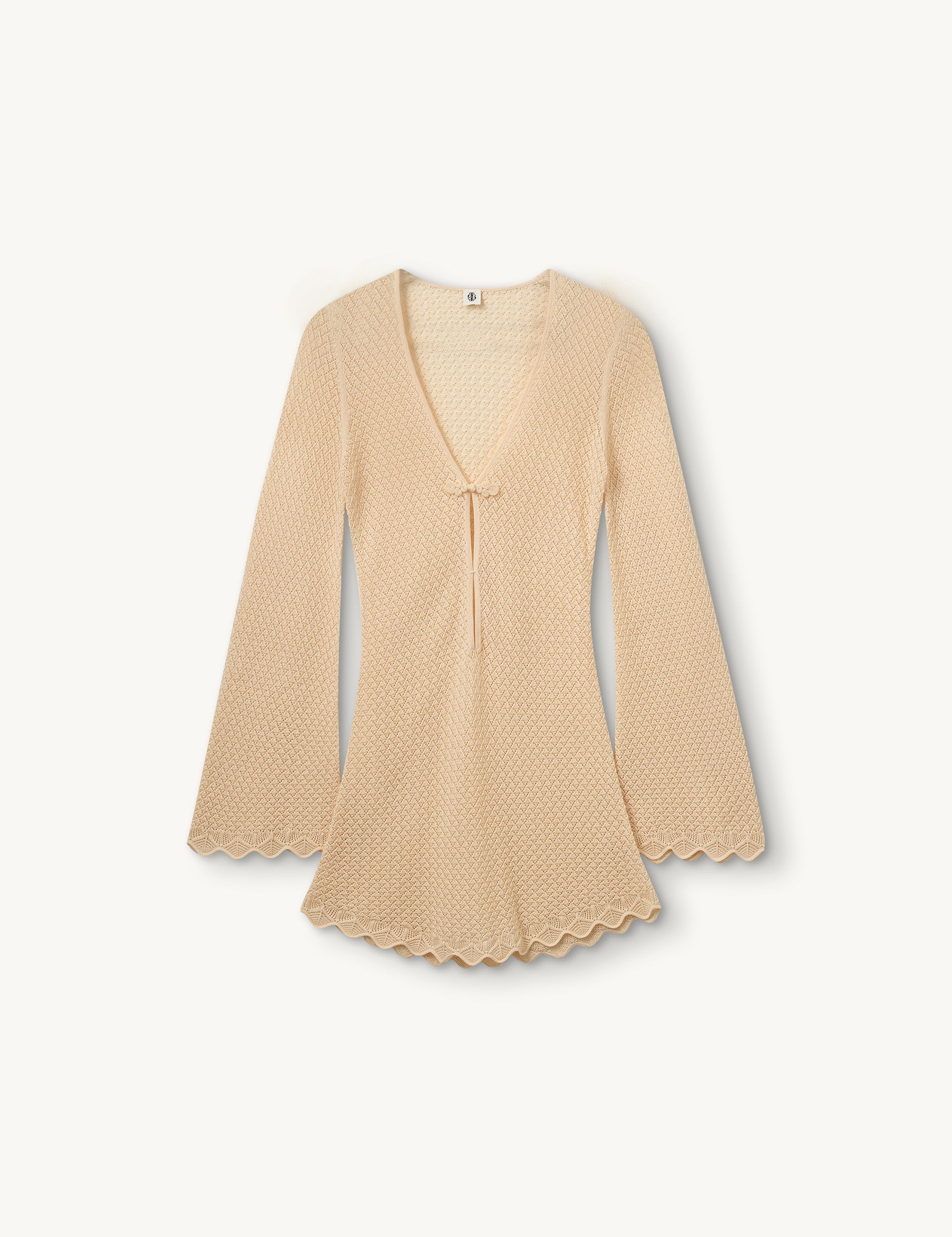 Tanzania Short Dress Bone 4 / Bone