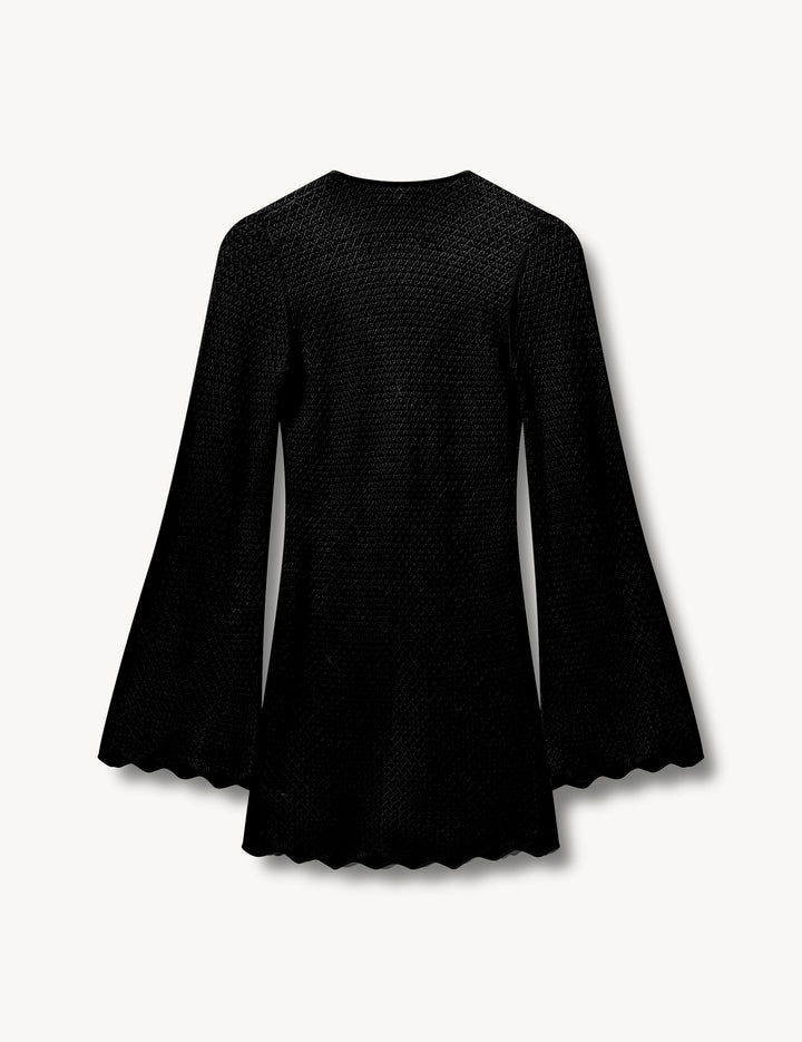 Tanzania Short Dress Black 6 / Black
