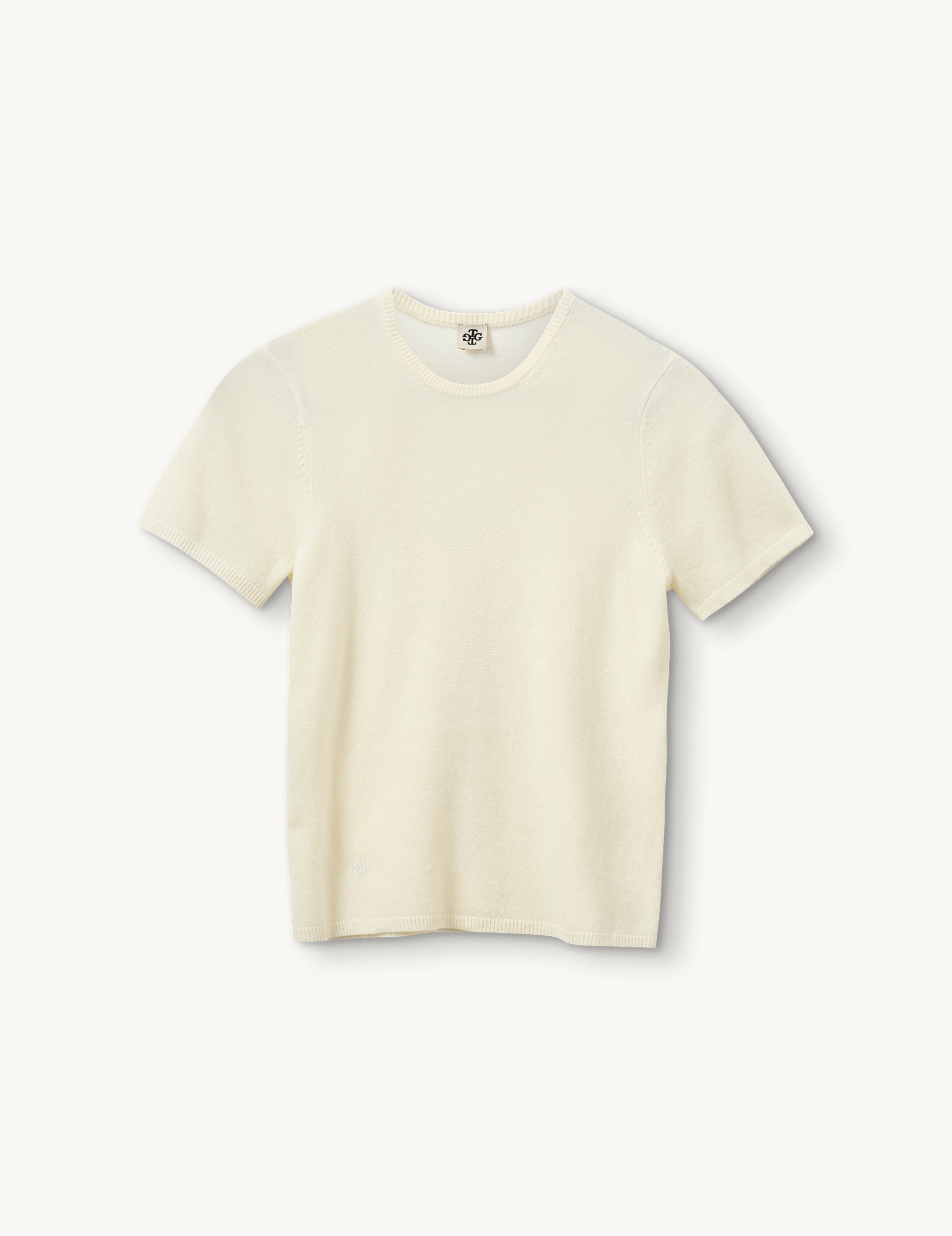Como Knit Tee Ivory