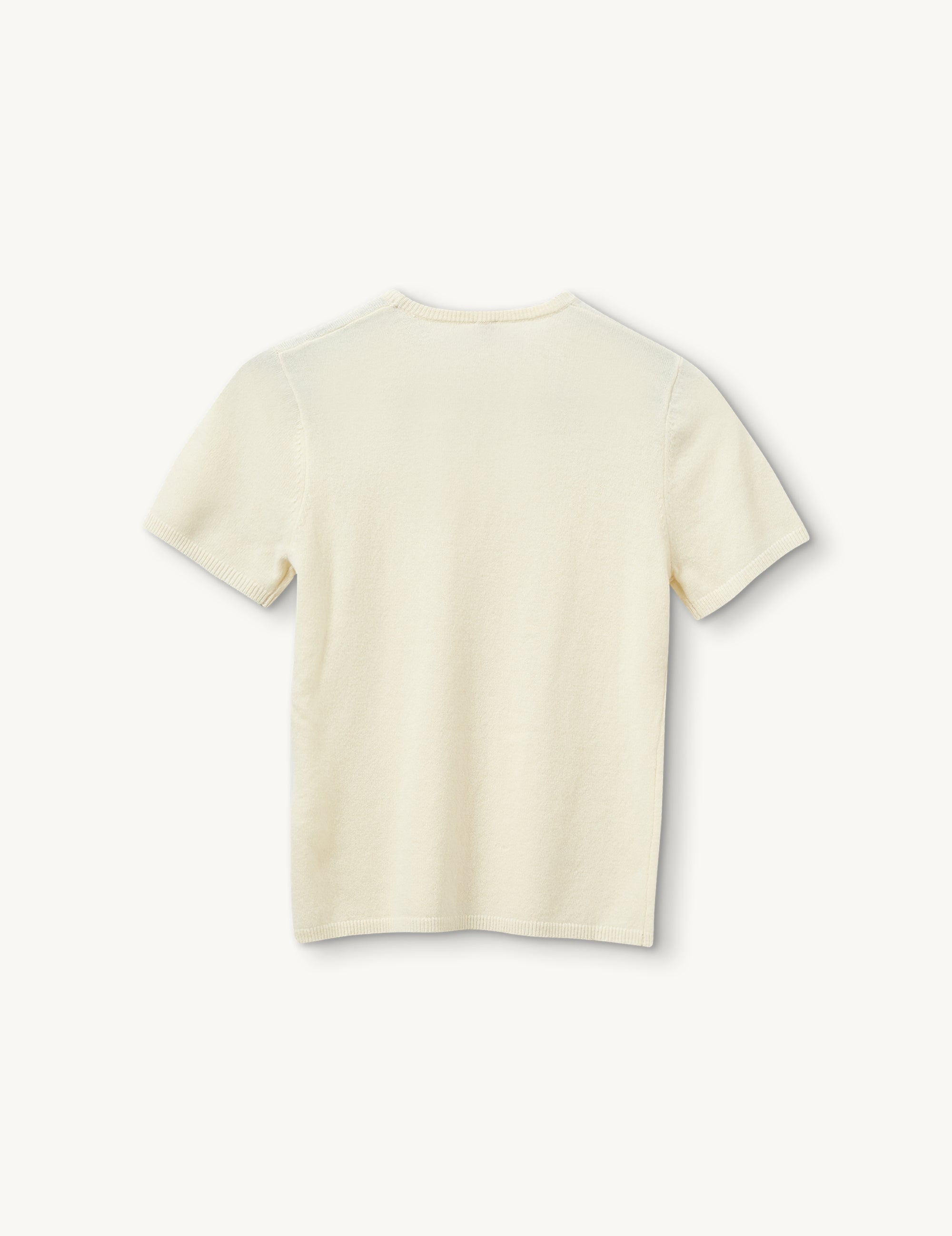 Como Knit Tee Ivory