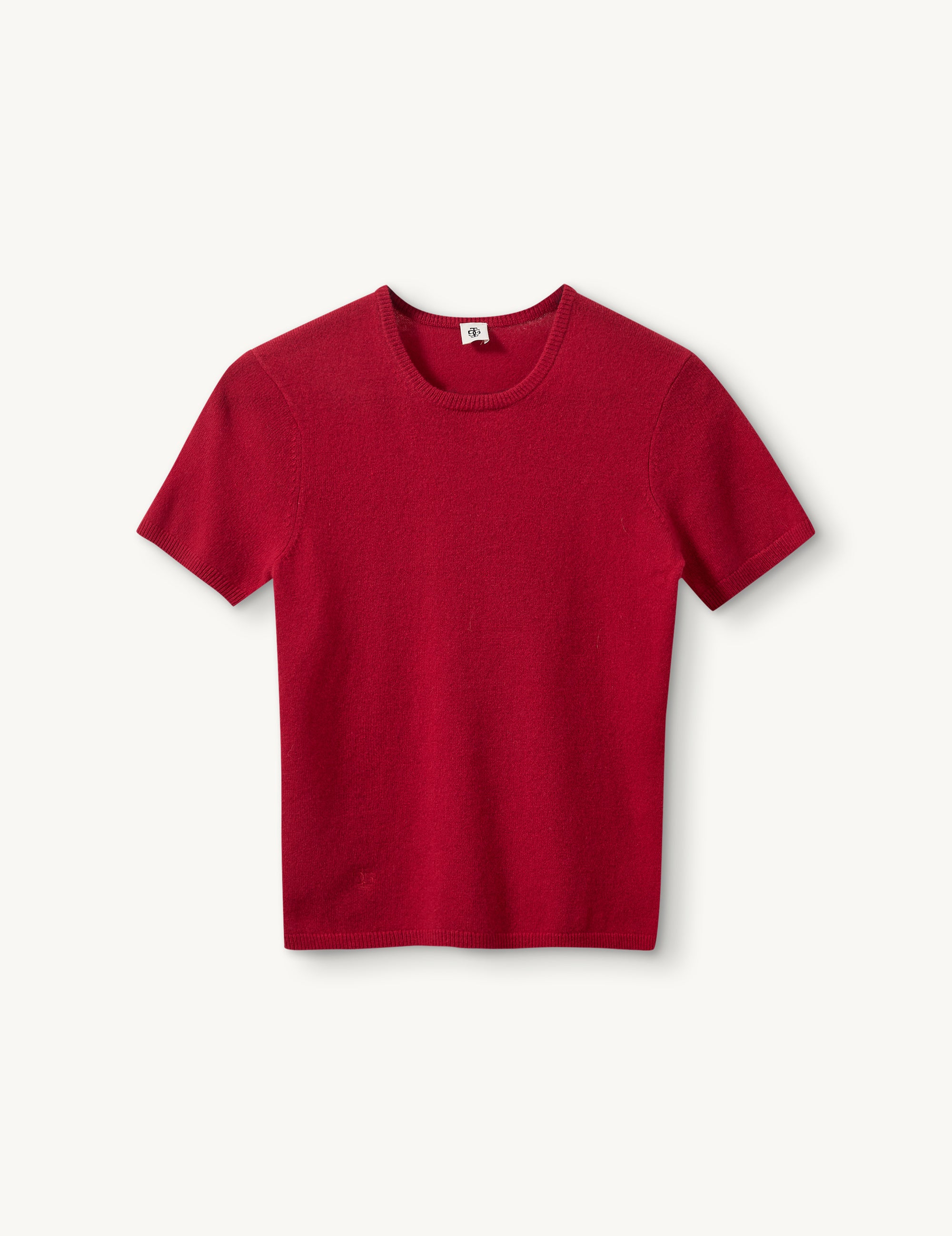 Como Knit Tee Red