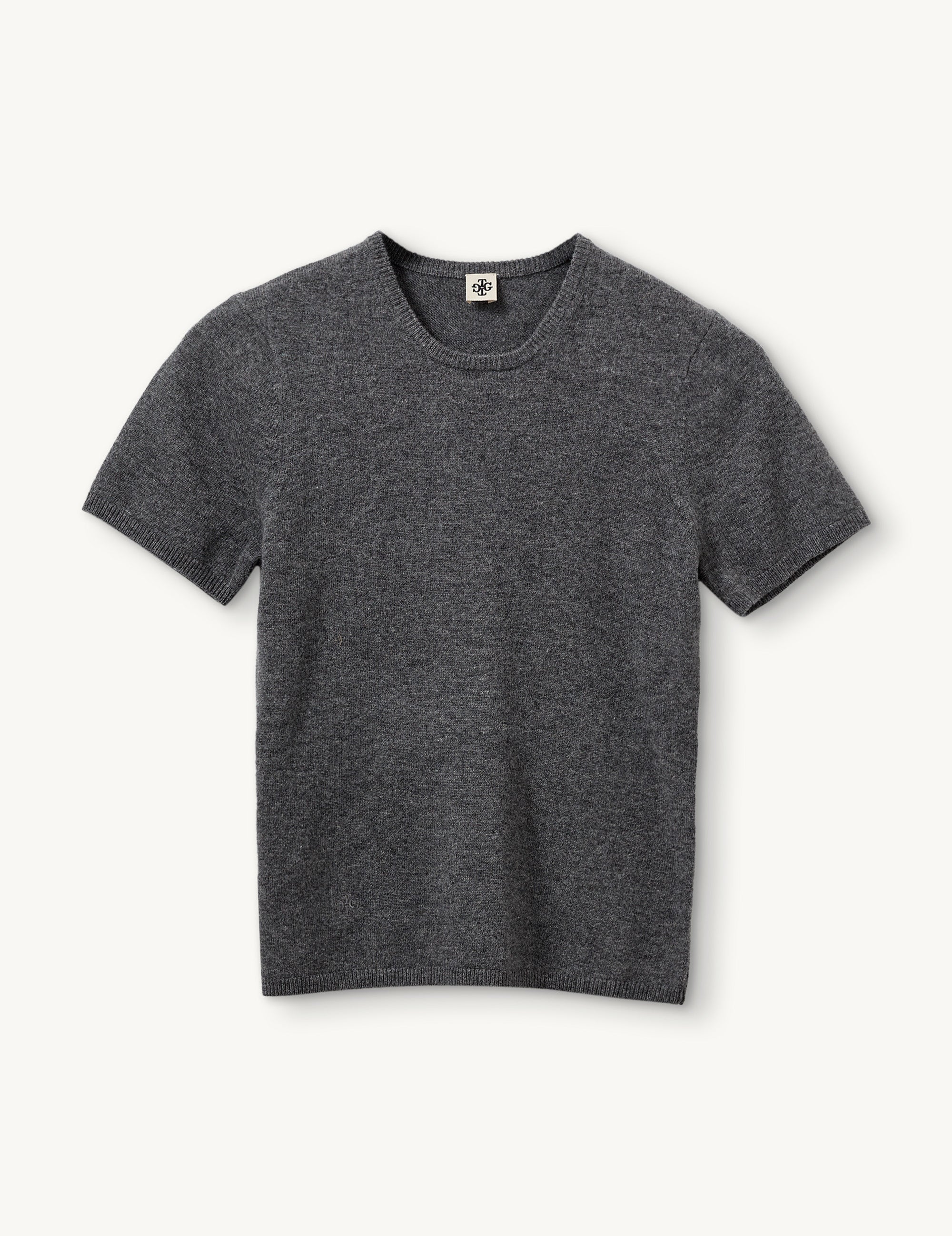 Como Knit Tee Grey Melange 12 / Grey Melange