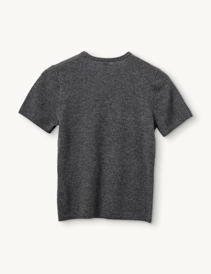 Como Knit Tee Grey Melange 12 / Grey Melange