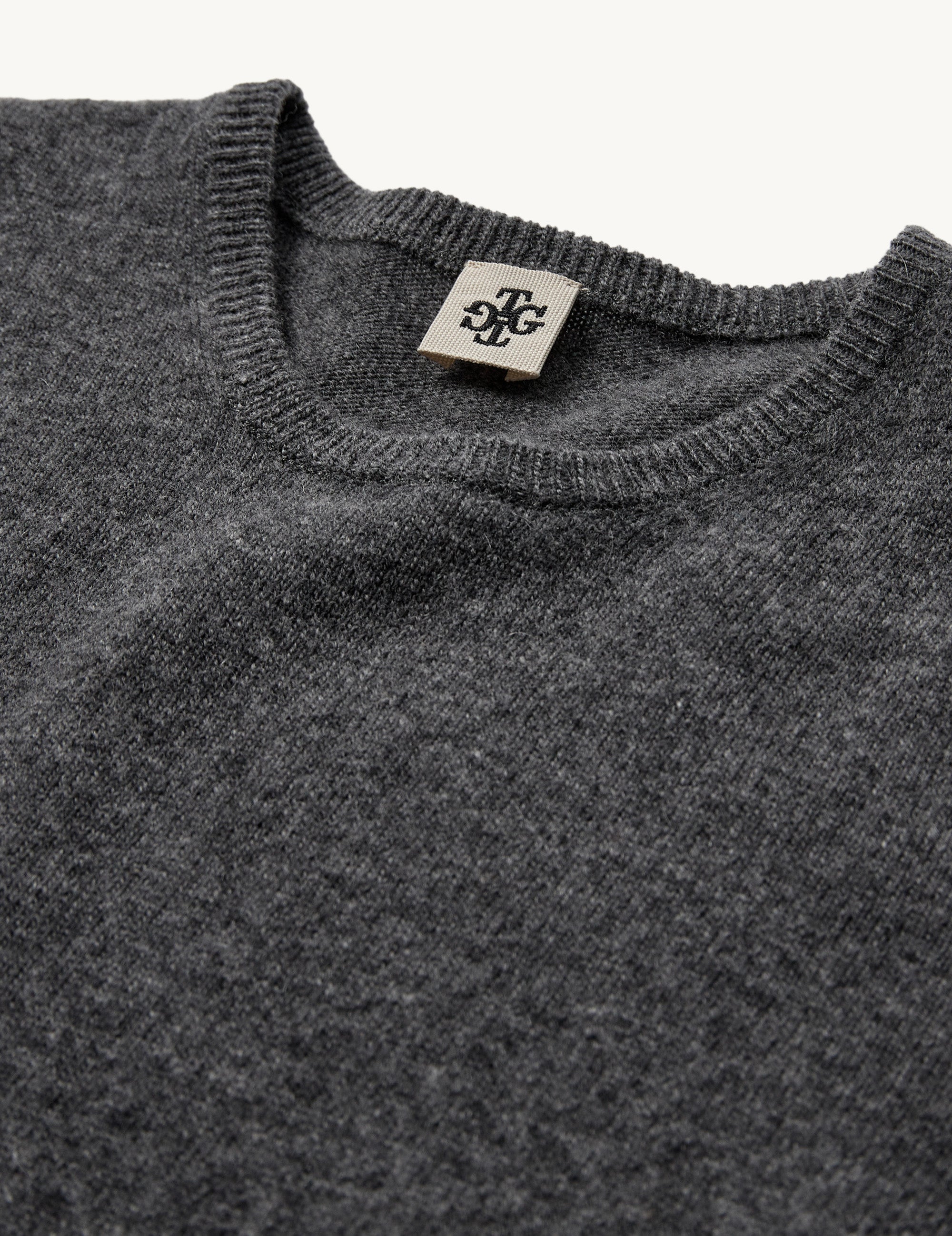 Como Knit Tee Grey Melange 12 / Grey Melange