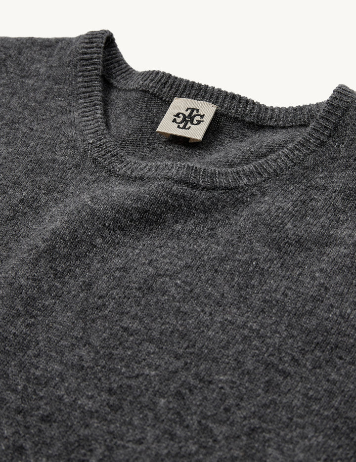 Como Knit Tee Grey Melange 12 / Grey Melange