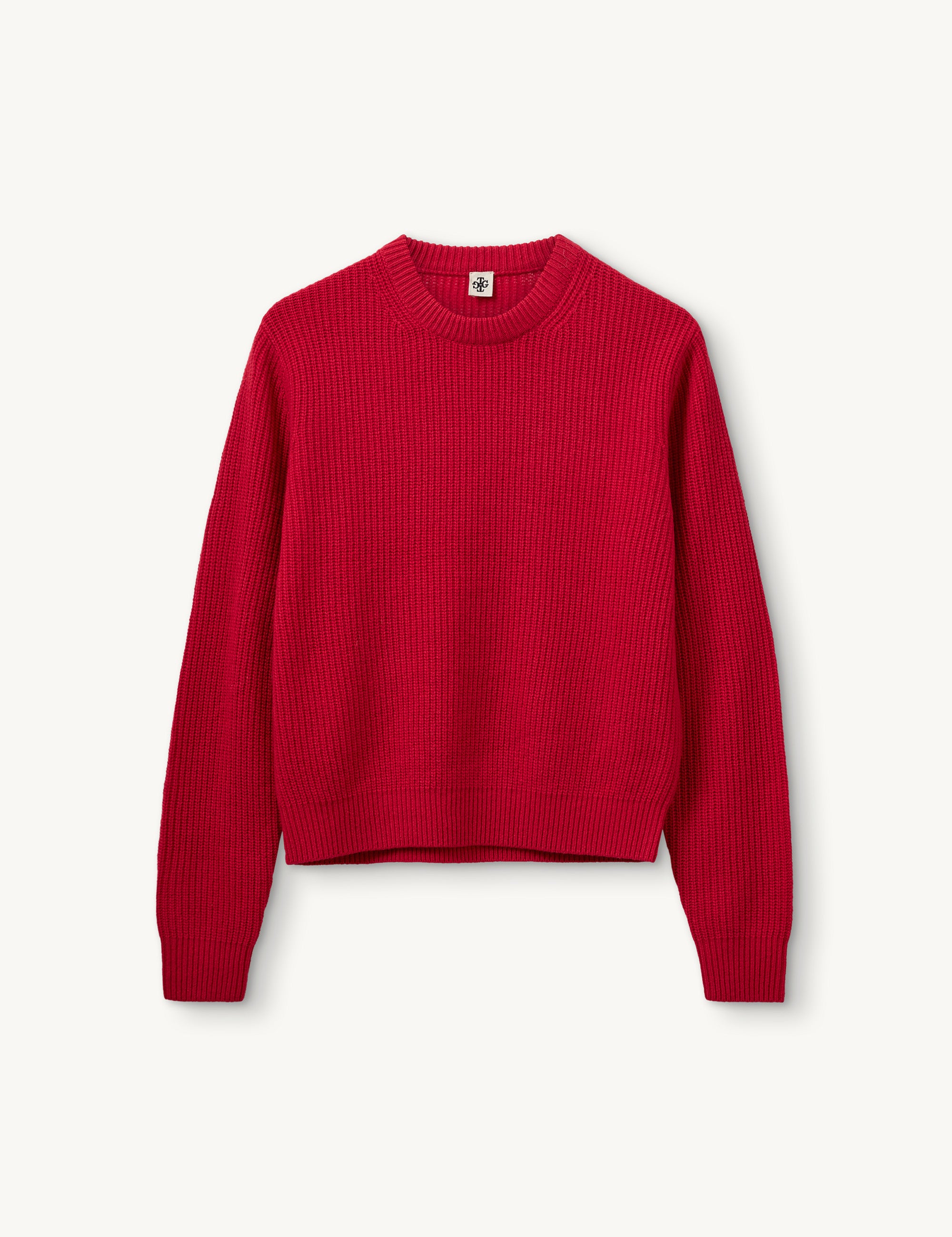 Como Knit Sweater Red