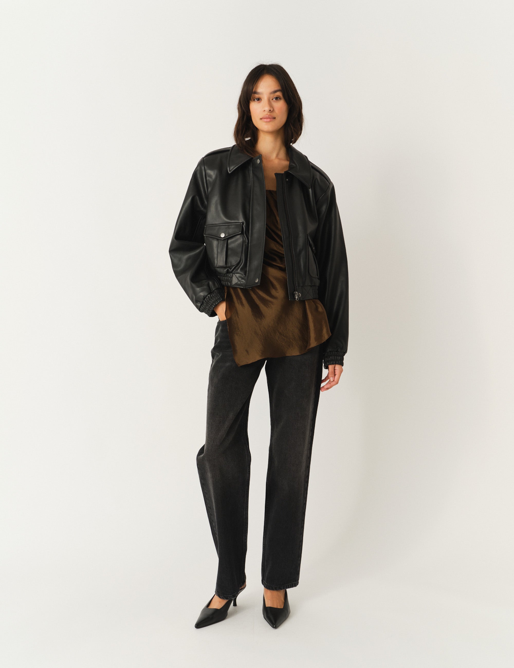 Brooklyn Bomber Black 12 / Black