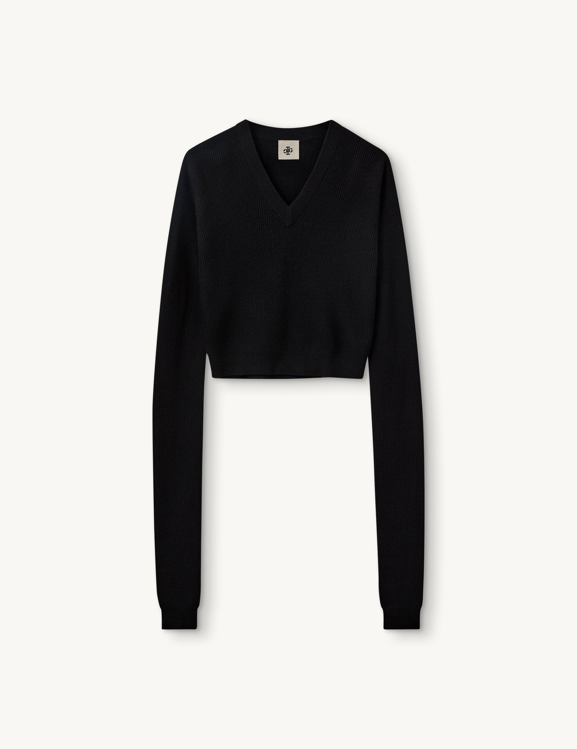 Como Sleeve Knit Black