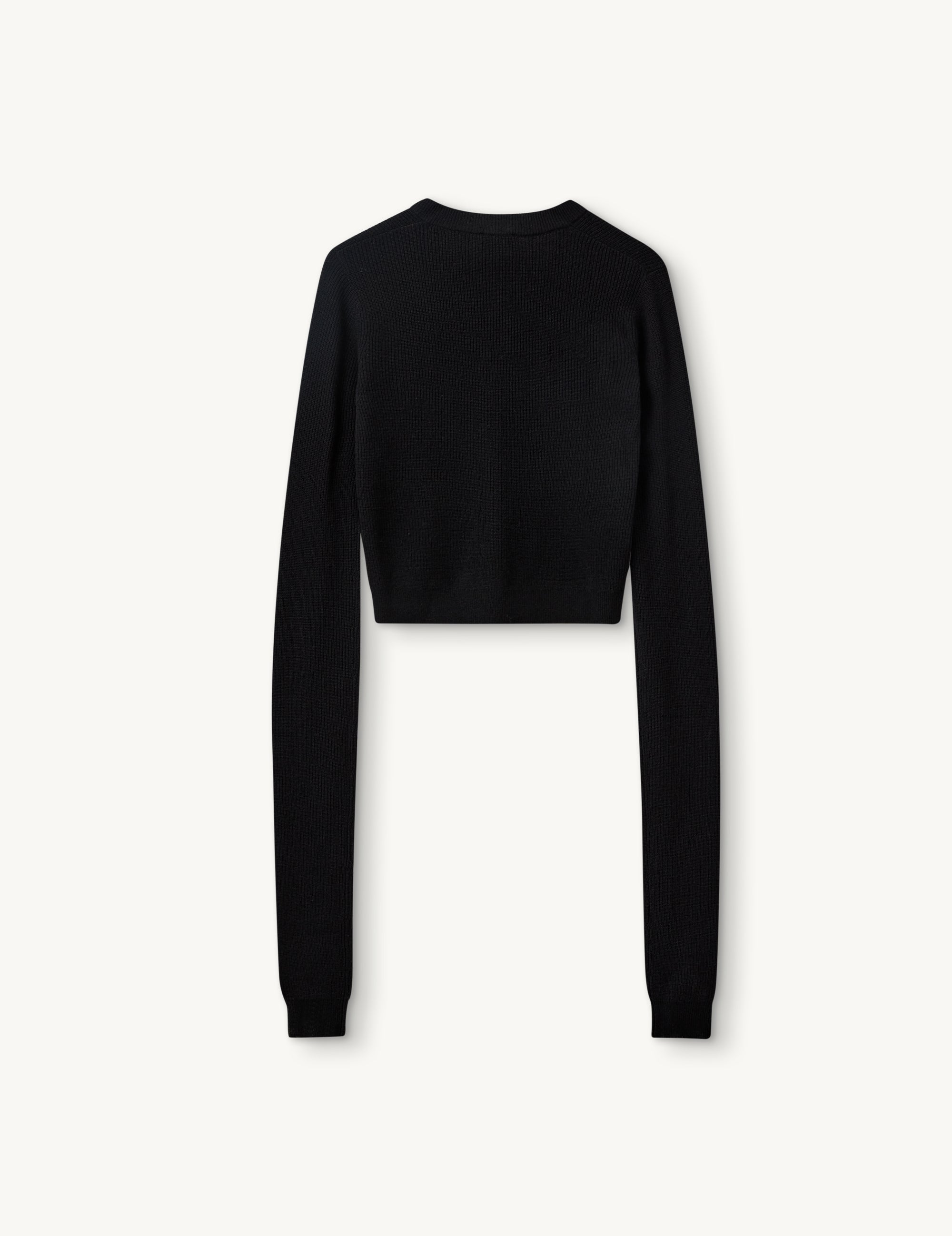 Como Sleeve Knit Black