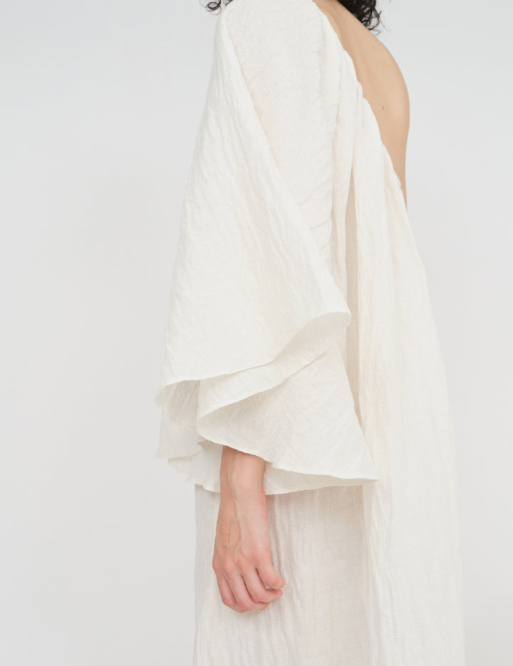 Brooke Maxi Dress Ivory 6 / Ivory
