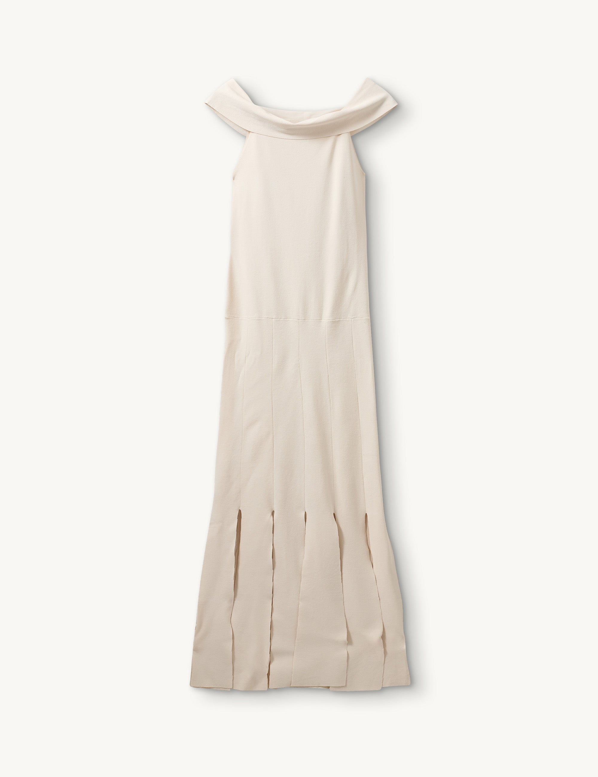 Madison Off-Shoulder Dress Ecru 6 / Ecru