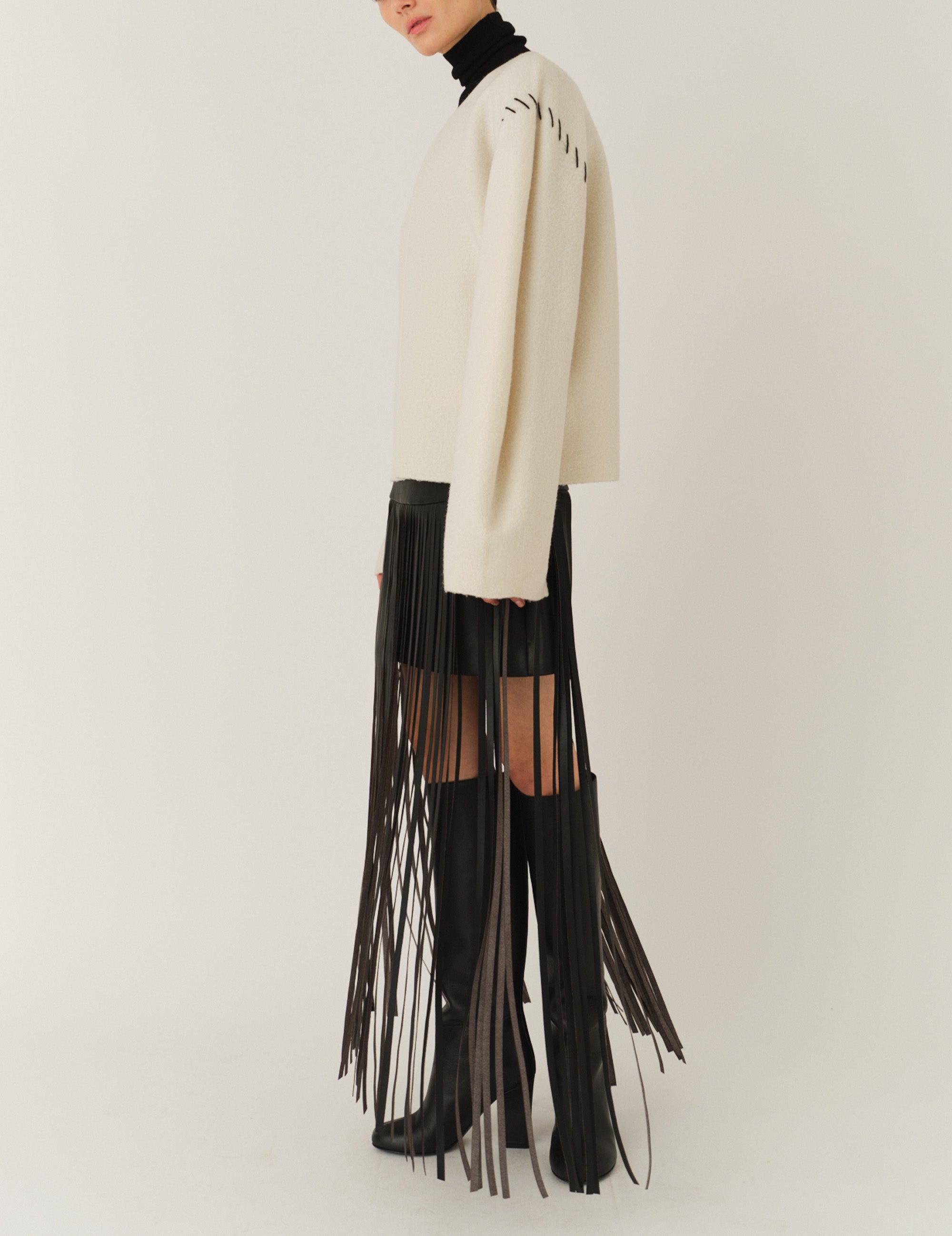 Oslo Sweater Ivory 6 / Ivory