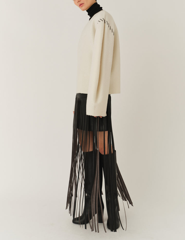 Oslo Sweater Ivory 6 / Ivory