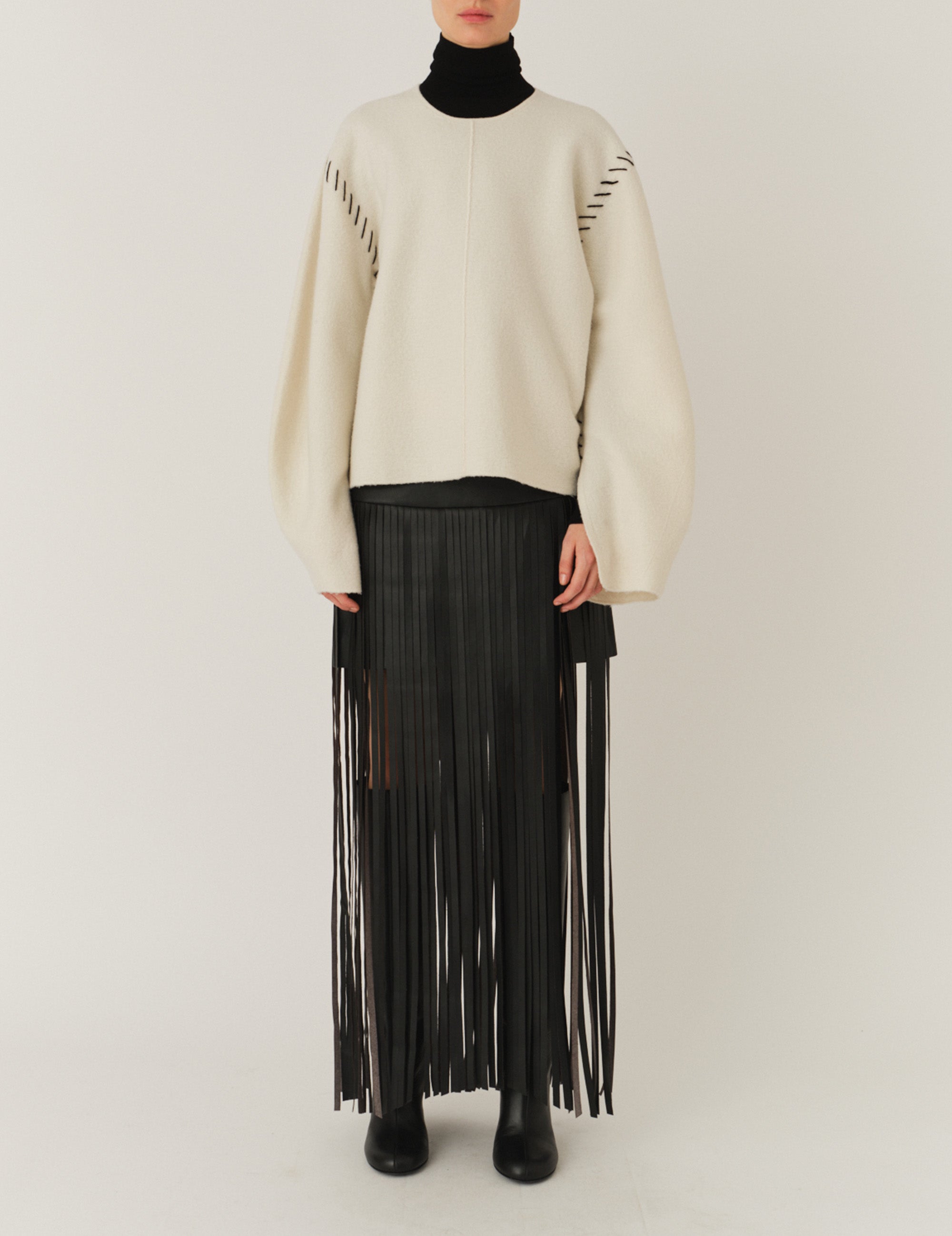 Oslo Sweater Ivory 6 / Ivory