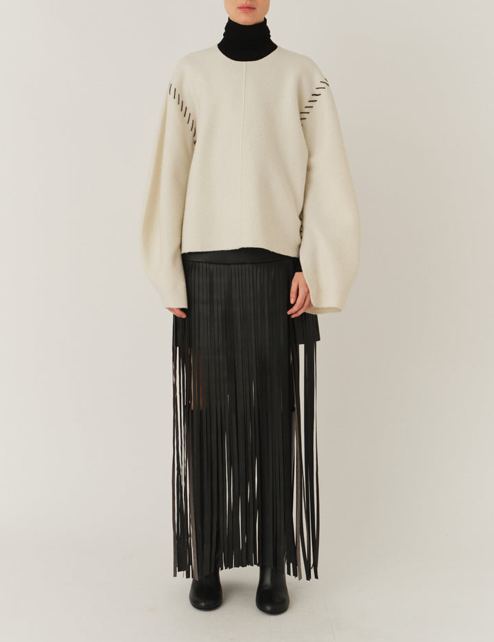 Oslo Sweater Ivory 6 / Ivory