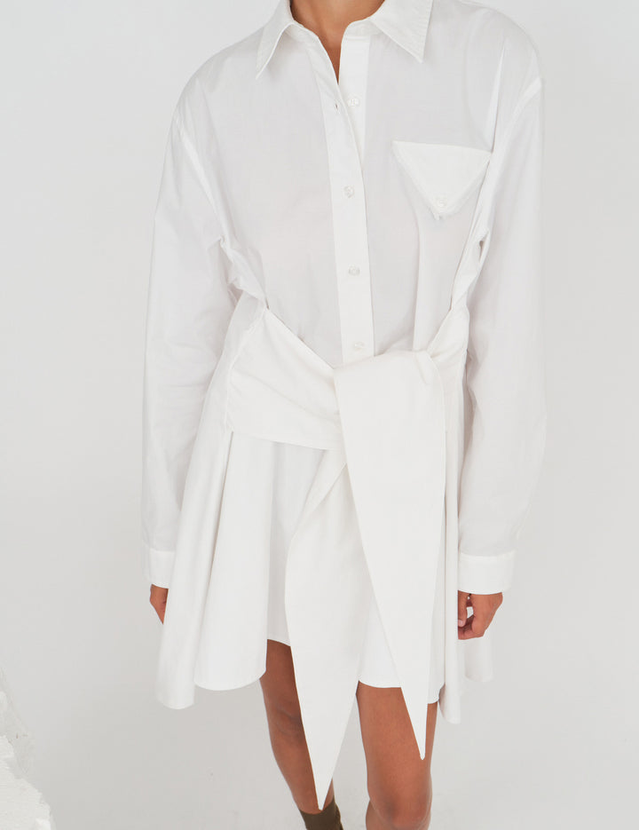 Cyprus Pocket Dress White 6 / White