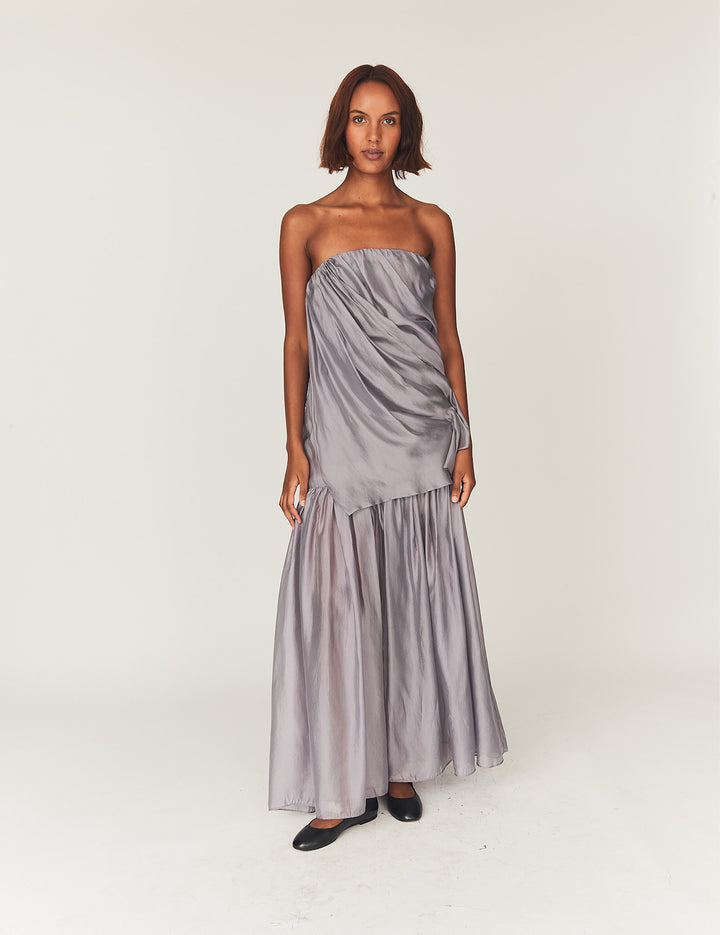 Gilian Gown Oyster 4 / Oyster