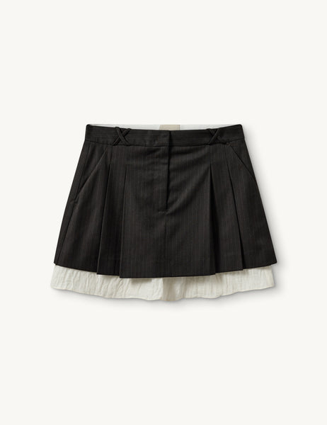 Denver Mini Skirt Chocolate