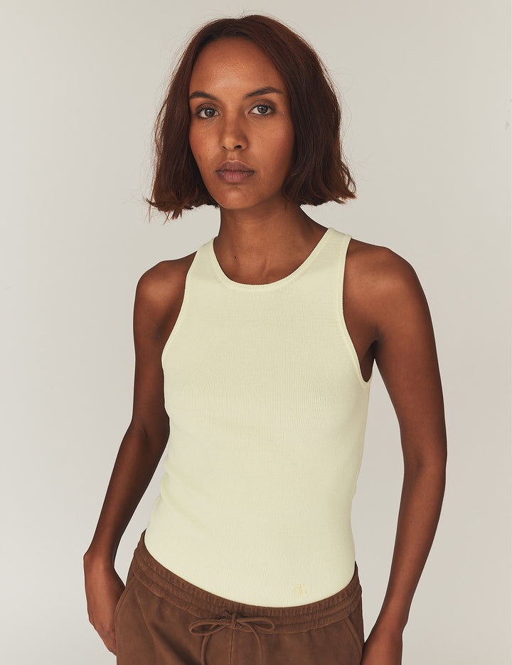 Madison Tank Pastel Yellow 4 / Pastel Yellow