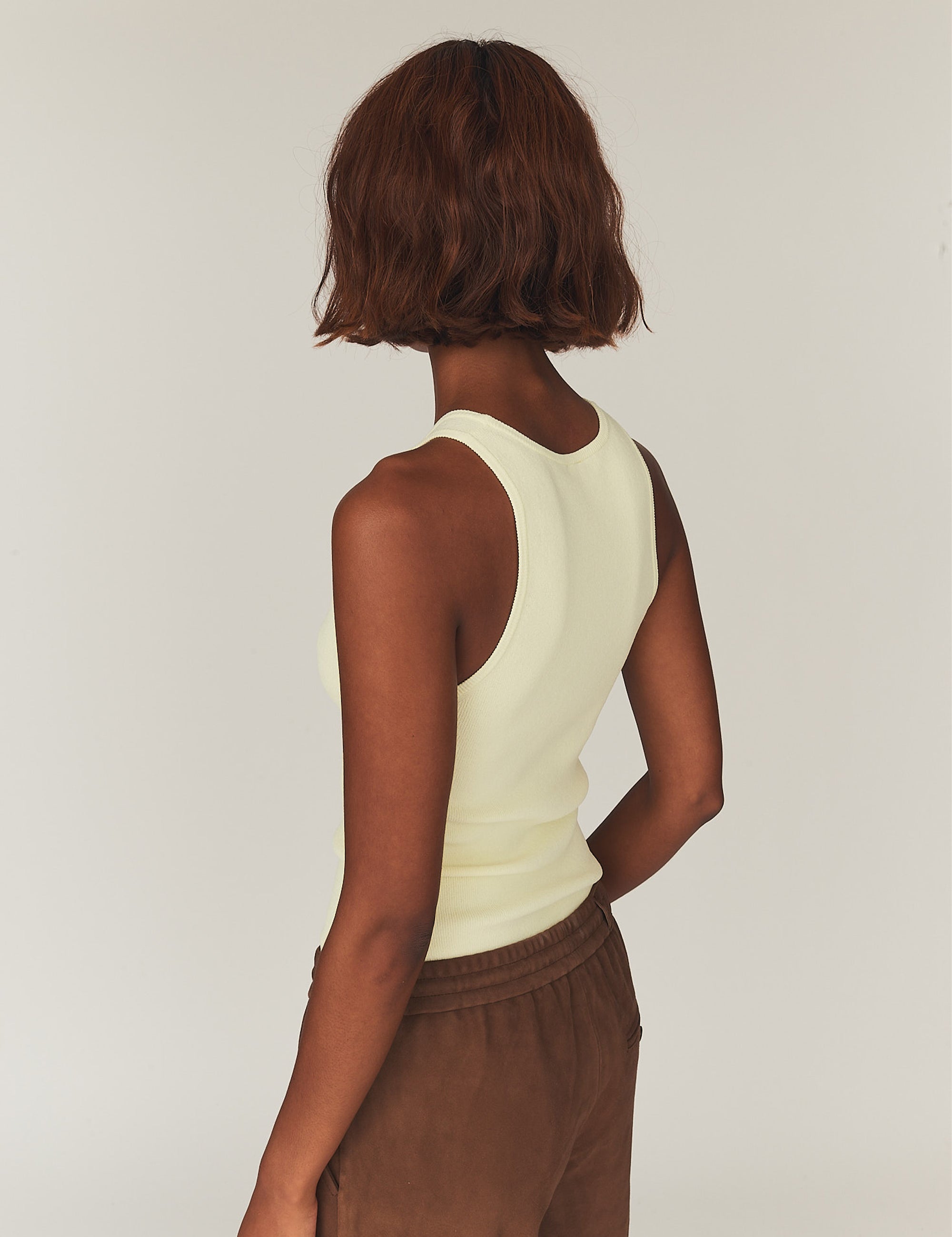Madison Tank Pastel Yellow 4 / Pastel Yellow