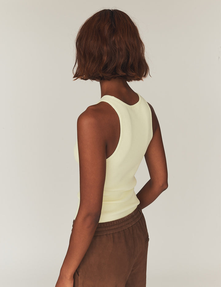 Madison Tank Pastel Yellow 4 / Pastel Yellow