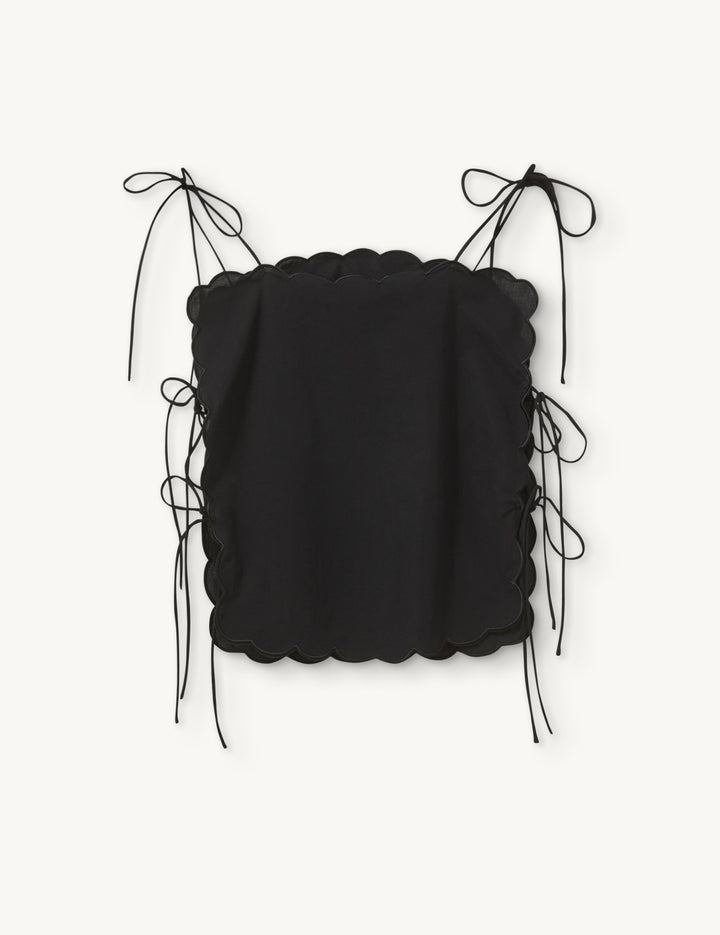 Kirsten Tie Top Black 6 / Black