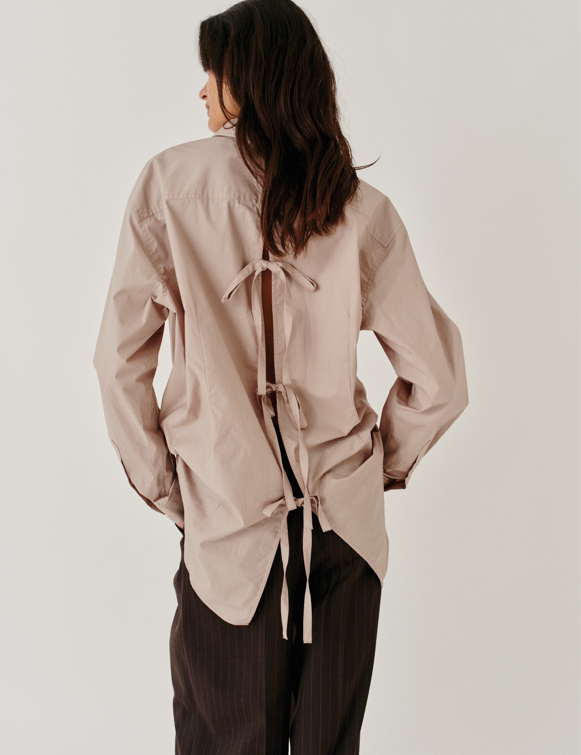 Cyprus Button Shirt Truffle 4 / Truffle