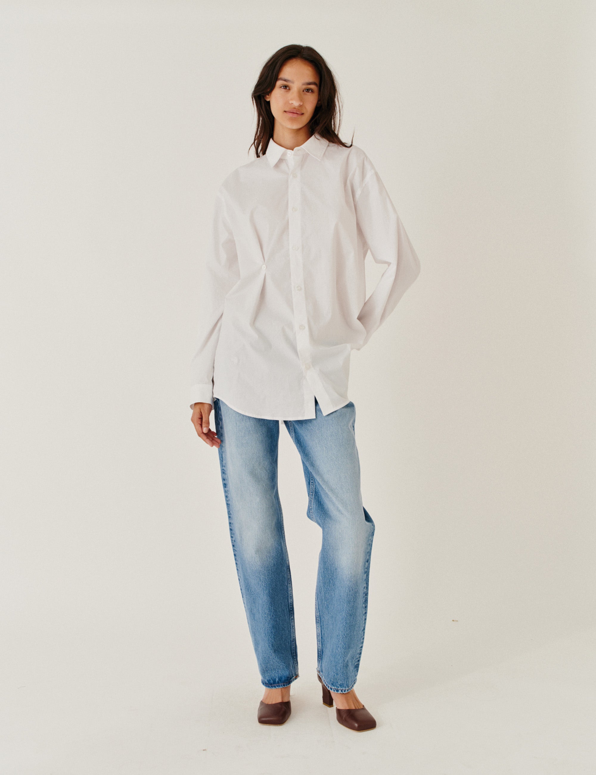 Cyprus Button Shirt White 6 / White