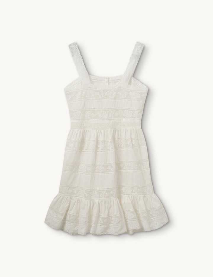 Kirsten Lace Dress White 6 / White