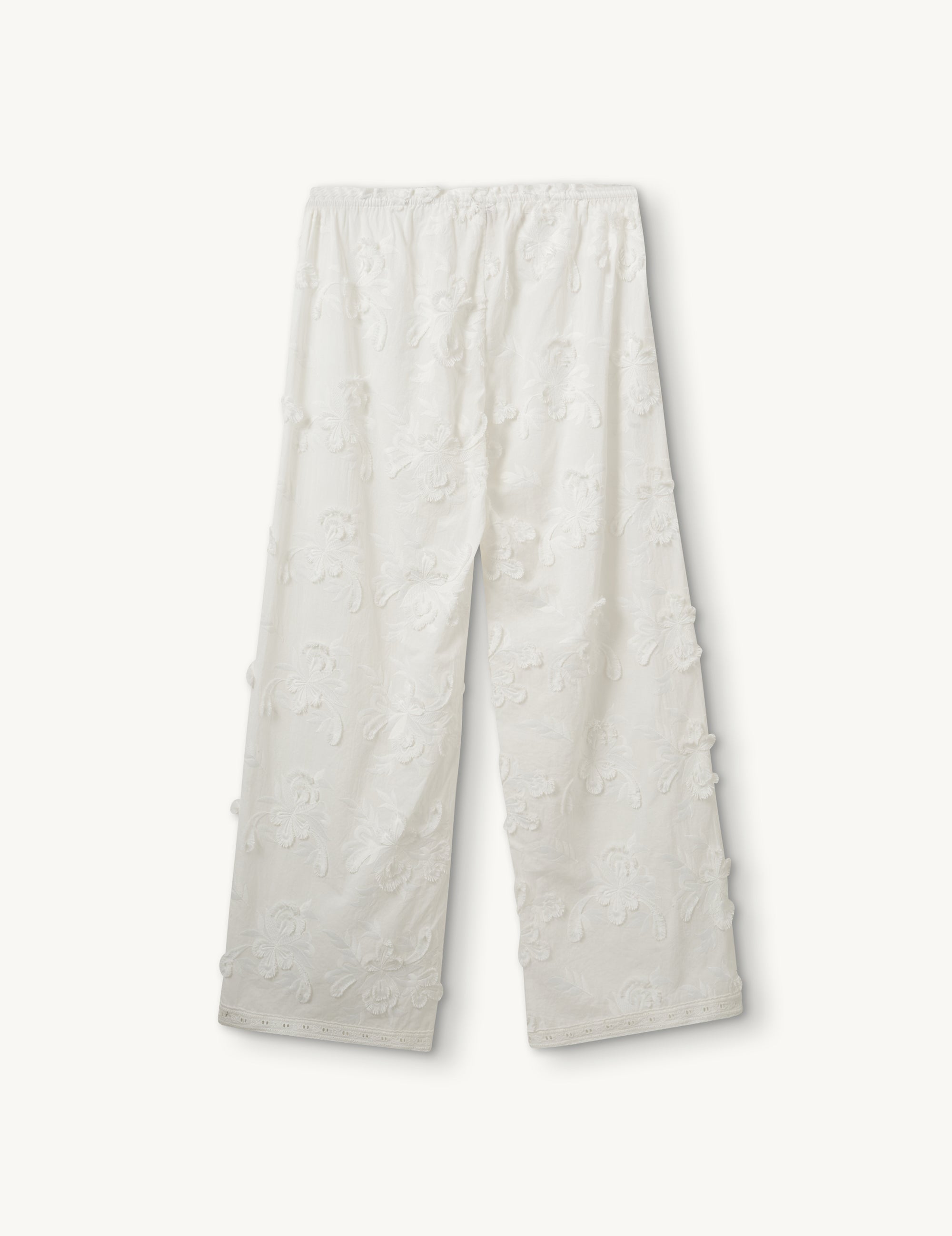 Jewell Straight Pants White 6 / White