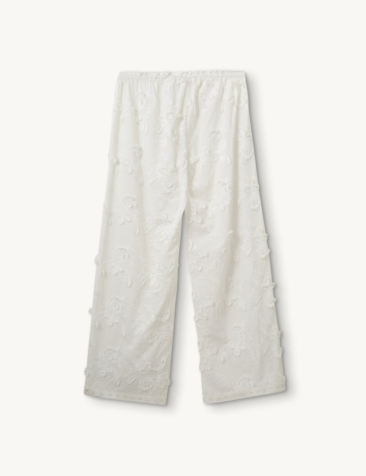 Jewell Straight Pants White 6 / White