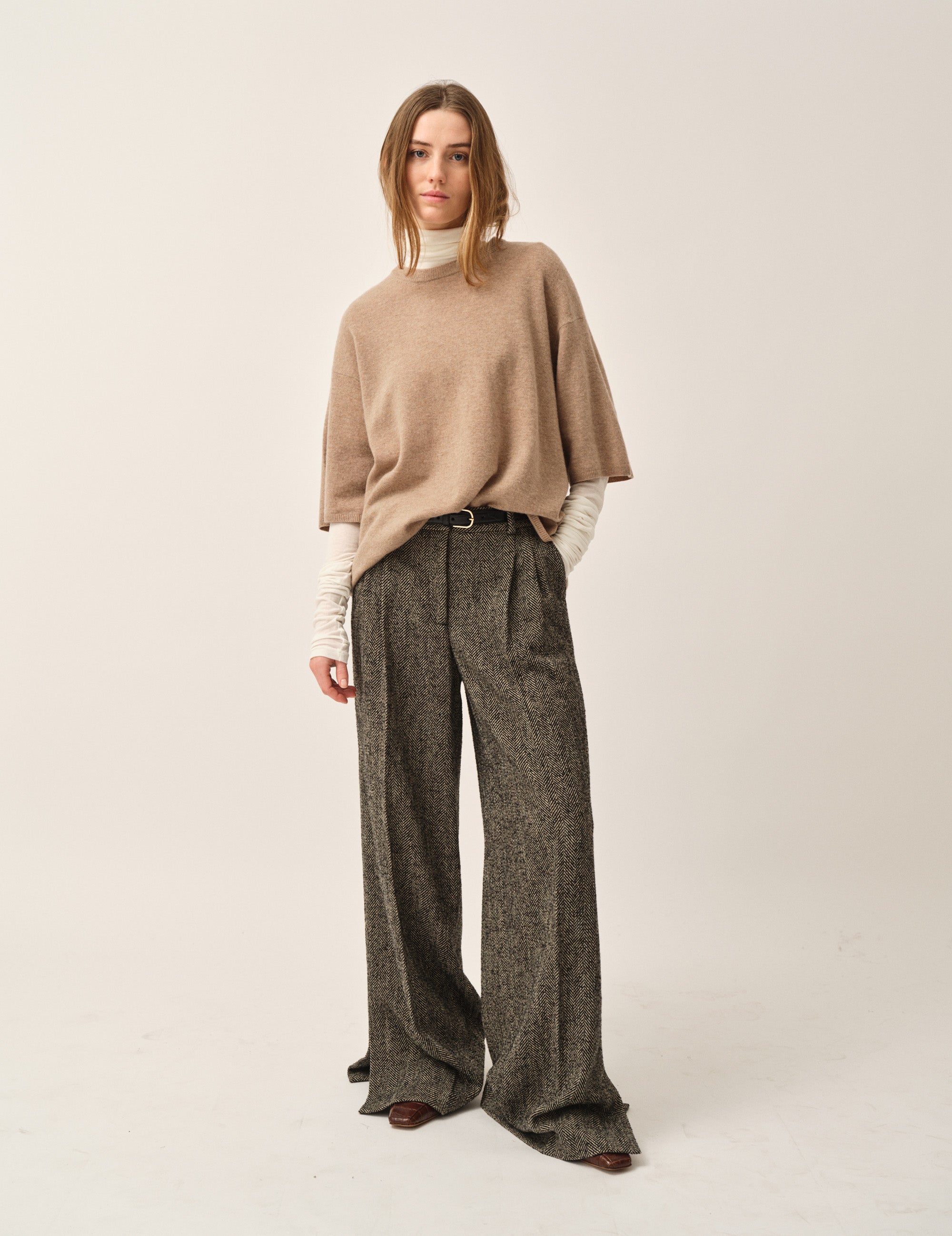 Como Oversized Tee Praline 4 / Praline