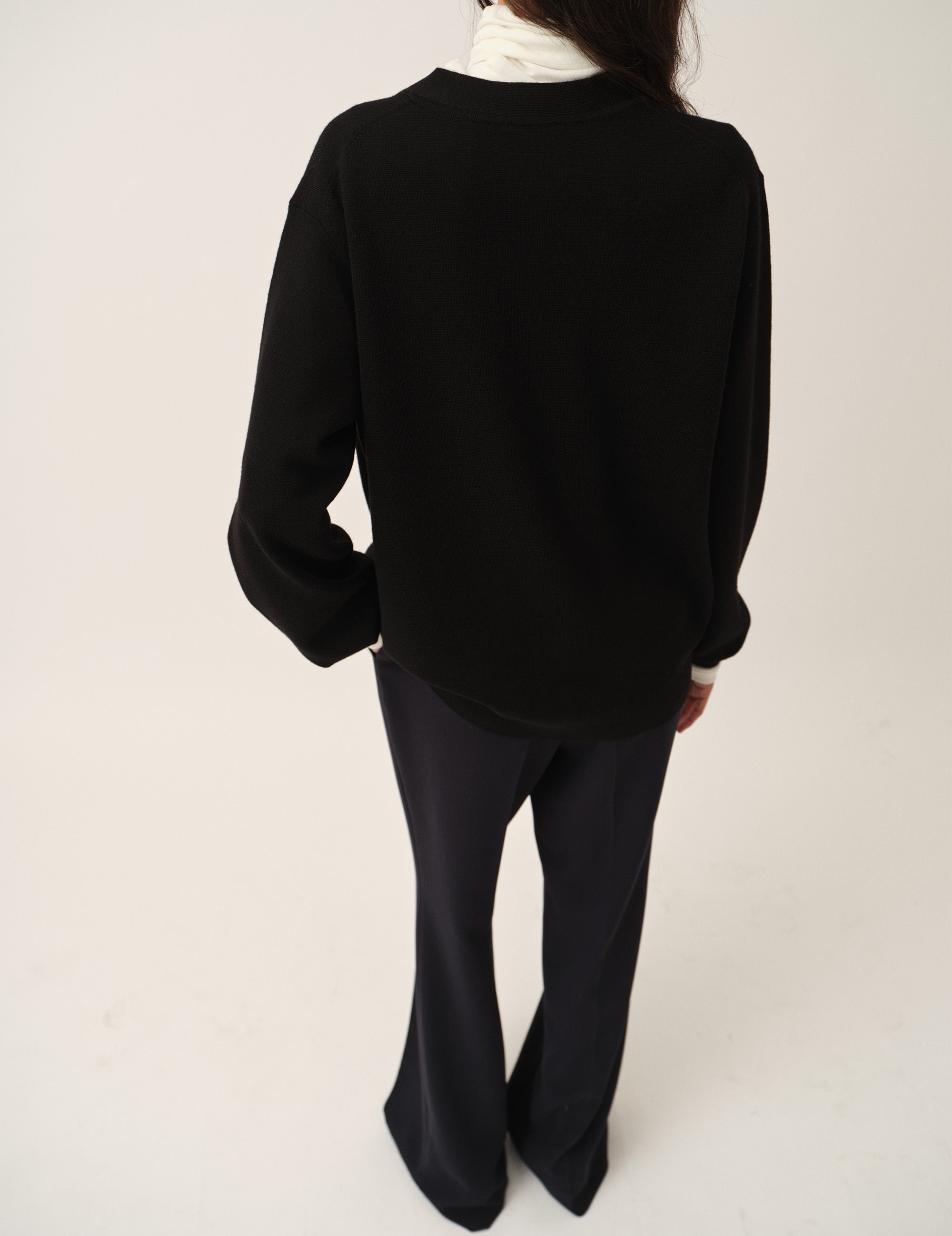 Bergen Dad Cardigan Black 4 / Black