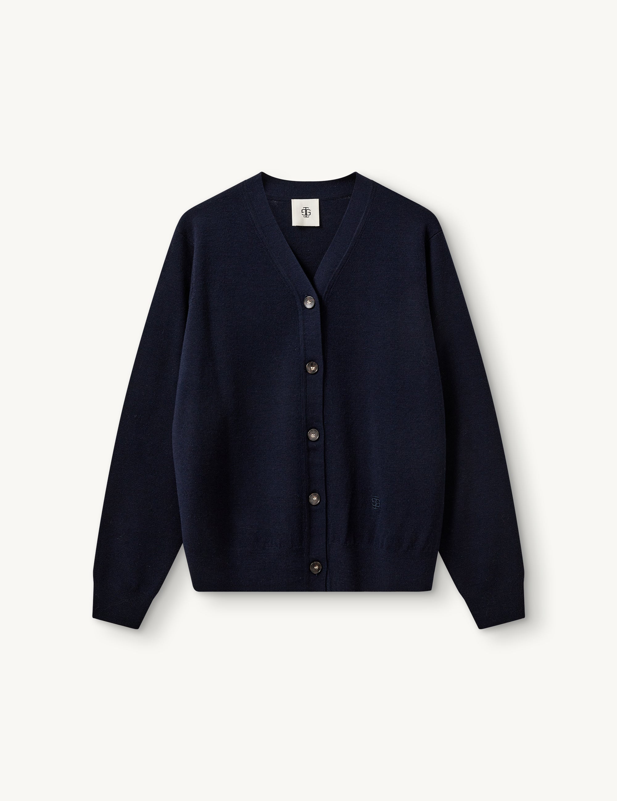 Bergen Dad Cardigan Navy 6 / Navy