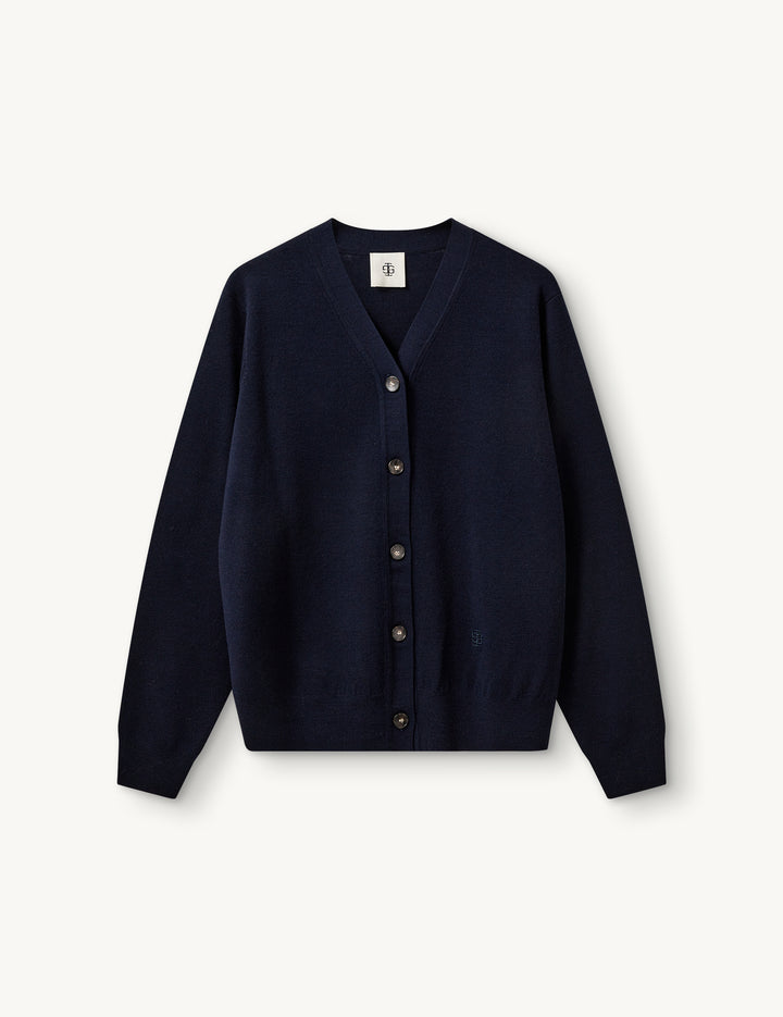 Bergen Dad Cardigan Navy 6 / Navy