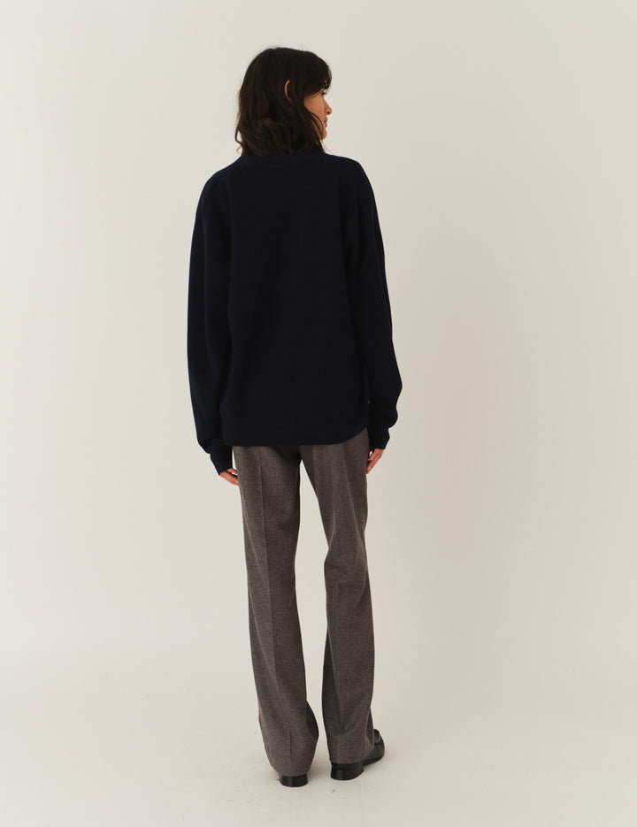 Bergen Dad Cardigan Navy 6 / Navy