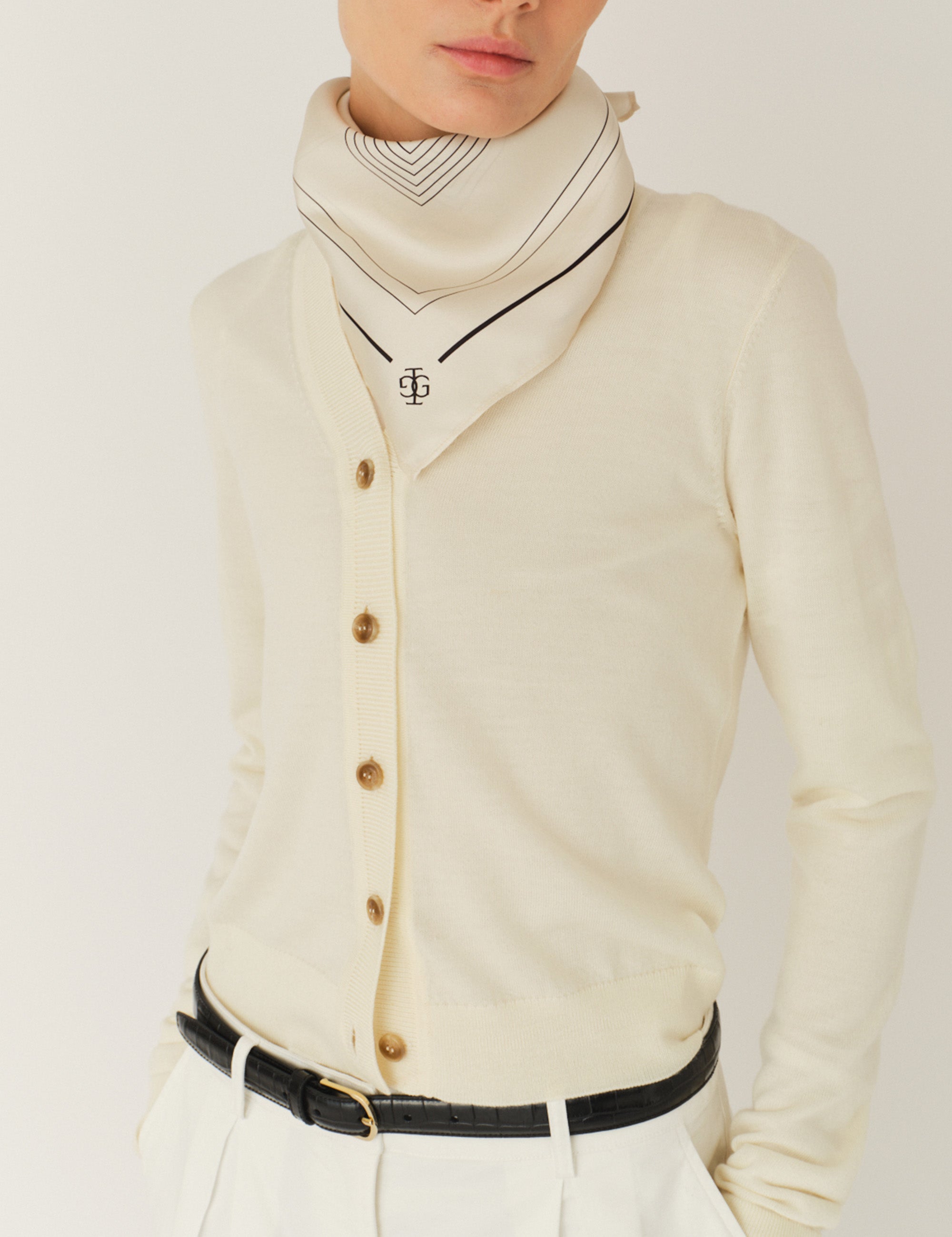 Bergen Mini Cardigan Cream 6 / Cream