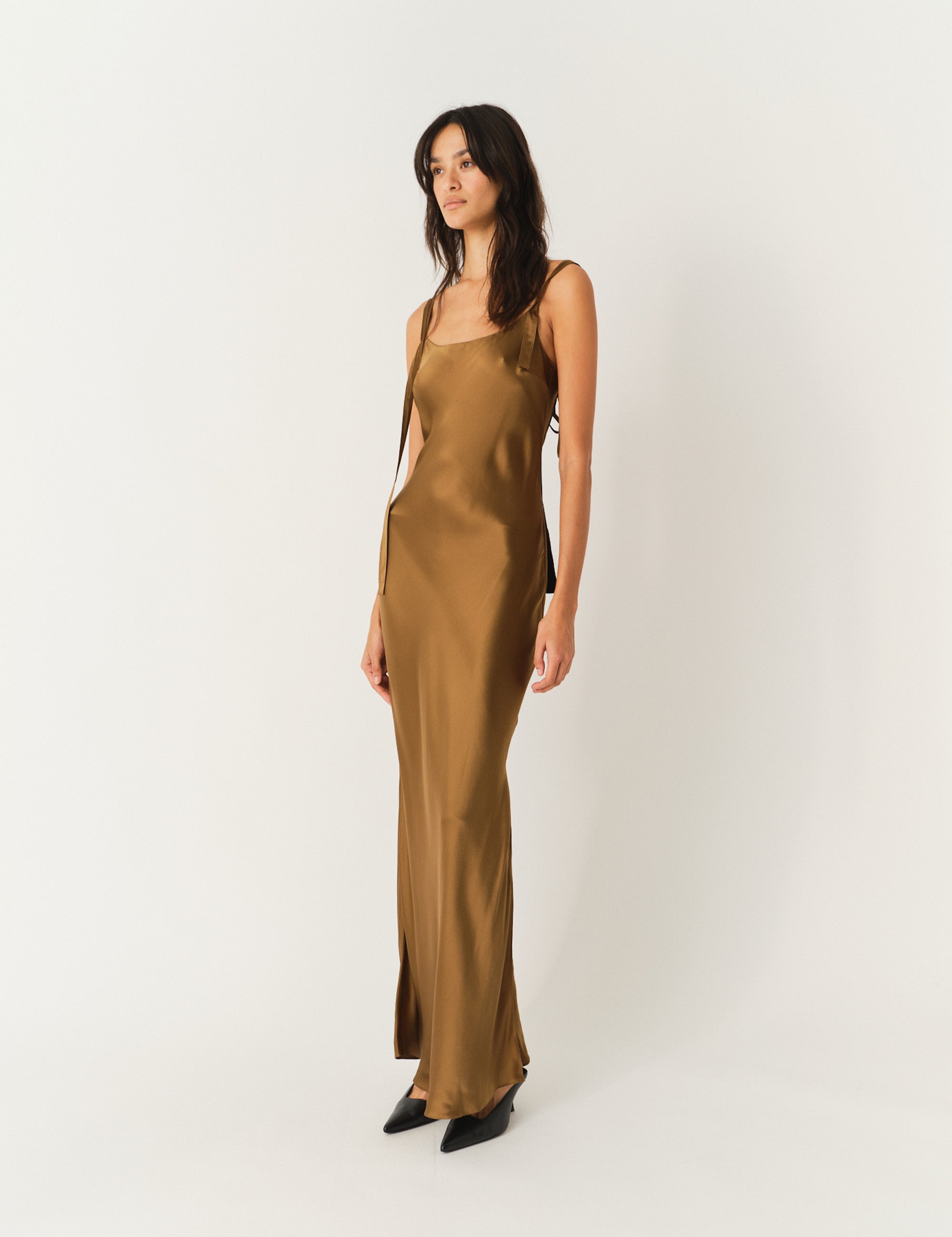 Catania Dress N Olive 6 / Olive