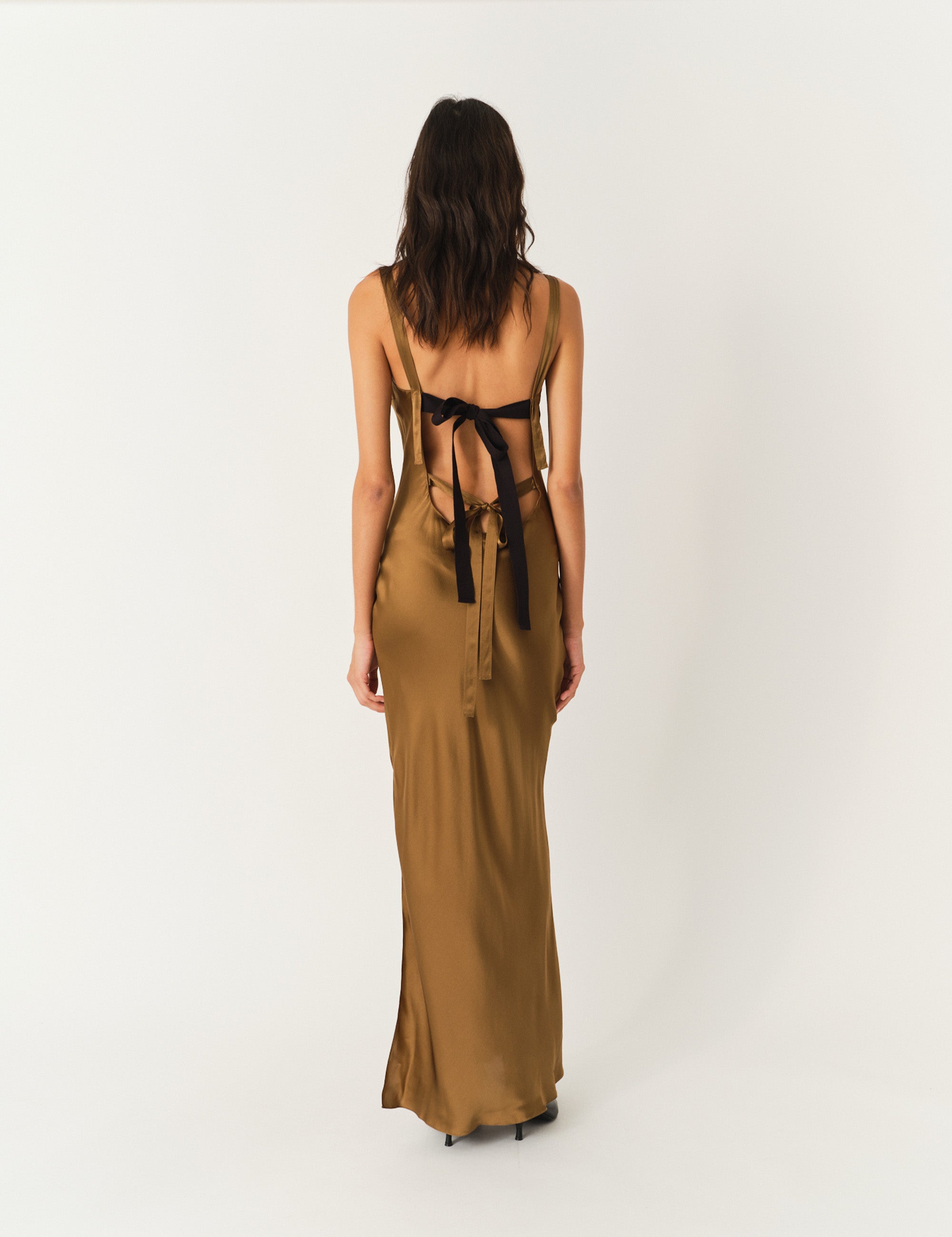 Catania Dress N Olive 6 / Olive