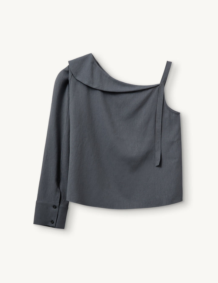 Andrea Top Charcoal 6 / Charcoal