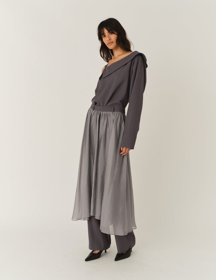 Andrea Top Charcoal 6 / Charcoal