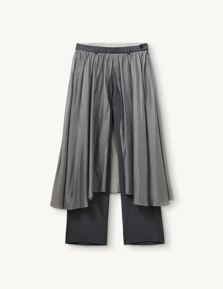 Andrea Gown Pants Charcoal 6 / Charcoal
