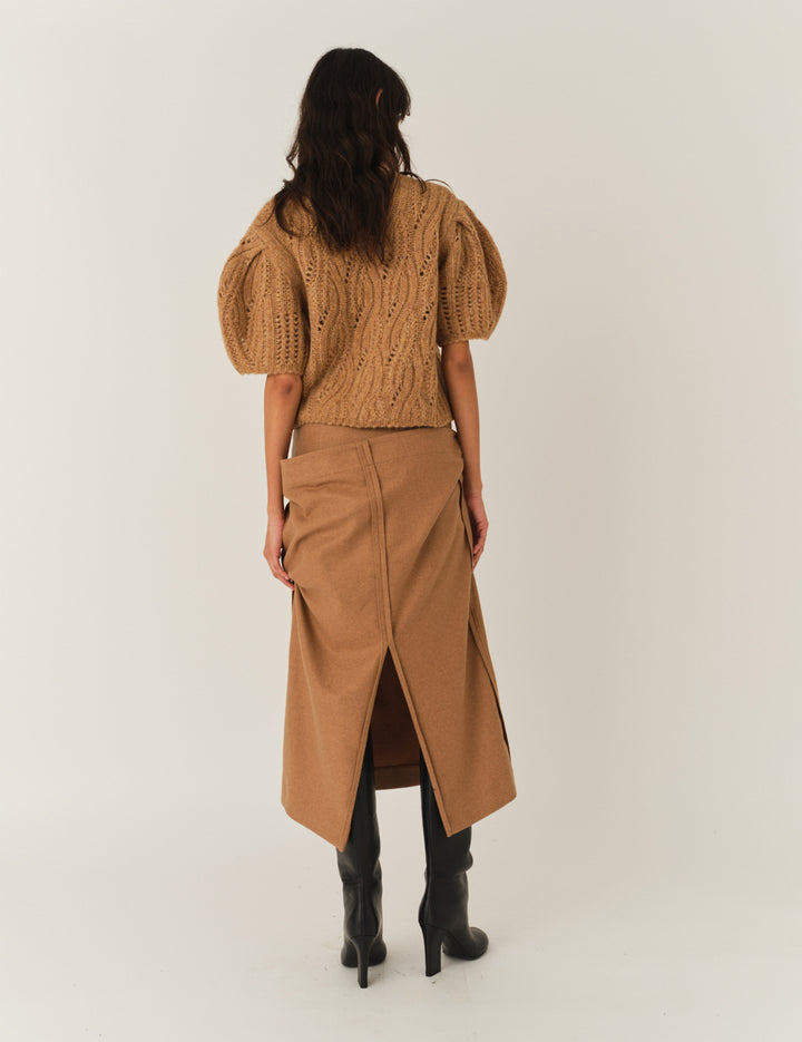 Valentina Sweater Camel 6 / Camel