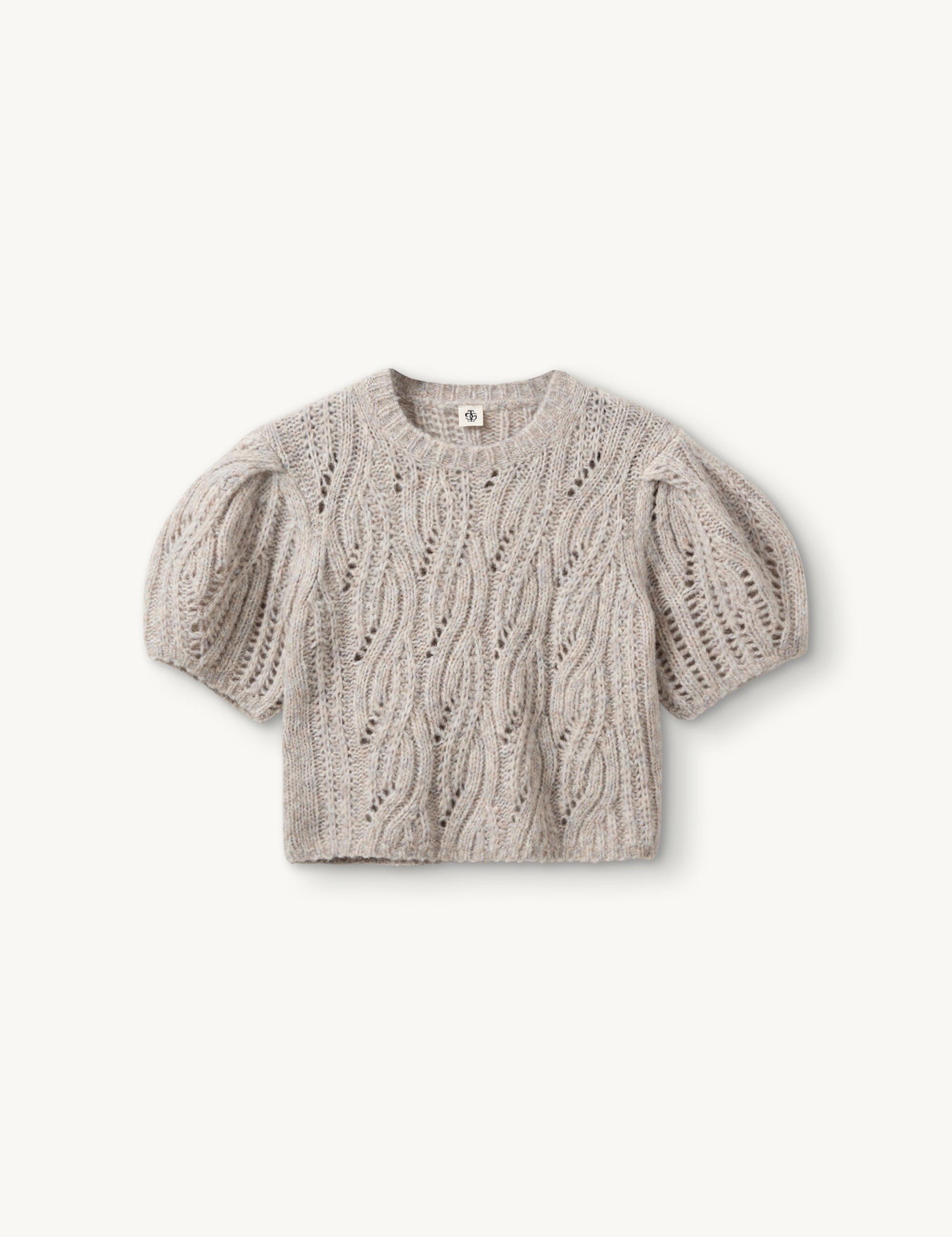 Valentina Sweater Taupe Melange 6 / Taupe Melange